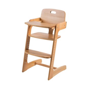 roba Treppenhochstuhl Kid Up, Massivholz natur - B-Ware neuwertig