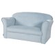 roba Kindersofa Lil Sofa mit Armlehnen, bequeme Kindercouch, hellblau - B-Ware neuwertig