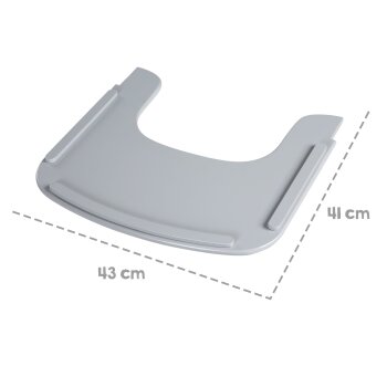 roba Essbrett, Erweiterung für Sit Up Flex, taupe - B-Ware neuwertig