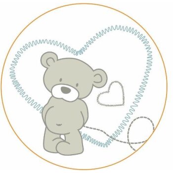 roba Wandwickelregal, klappbares Wickelregal Holz gebogen, inkl. Wickelunterlage Liebhabär - B-Ware neuwertig