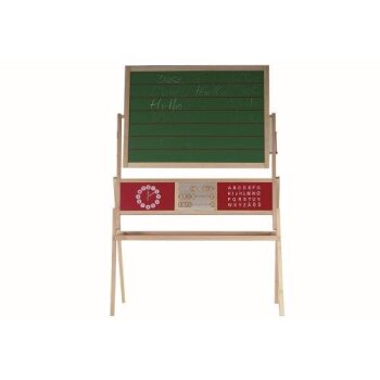 roba Tafel, Standtafel drehbar mit Schreibtafel liniert,...