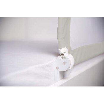 roba Bettschutzgitter Klipp-Klapp, 150 cm, taupe - B-Ware neuwertig