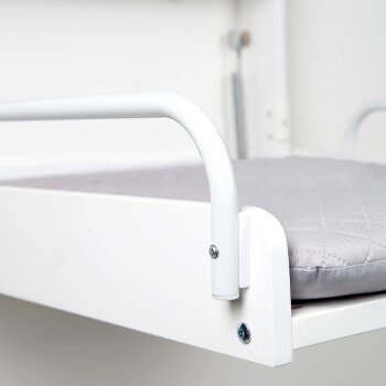roba Wandwickeltisch + Wickelauflage, grau - B-Ware neuwertig