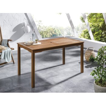 LIVARNO home Gartentisch »Sevilla«, aus Akazienholz - B-Ware Transportschaden Kosmetisch
