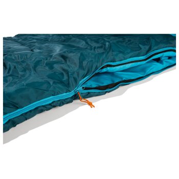 Rocktrail Schlafsack, mit Wärmekragen (Deckenschlafsack blau) - B-Ware neuwertig
