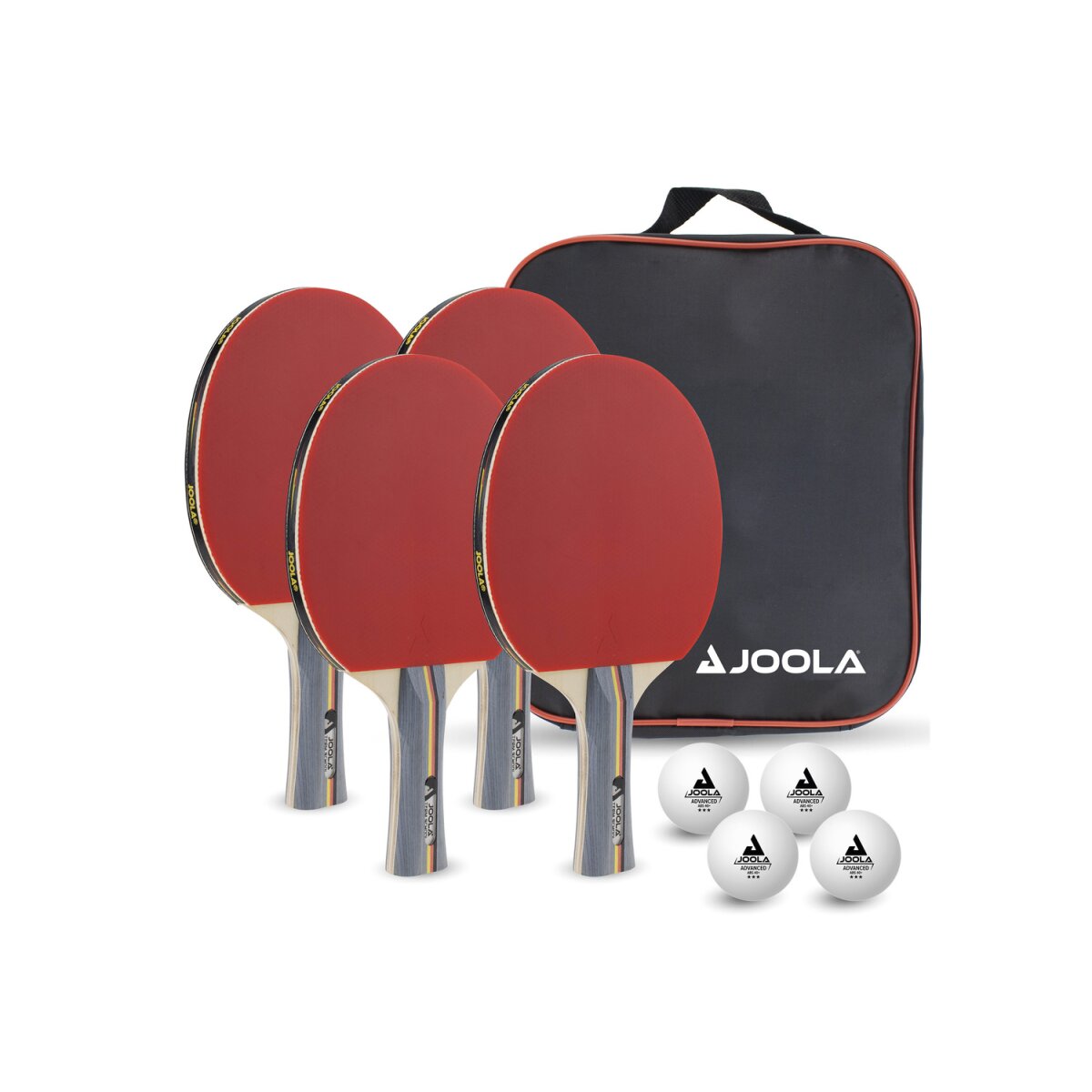 JOOLA Tischtennis-Set »Team School«, mit 4 Schlägern und 4 Bällen - B-Ware  sehr gut, 13,99 €