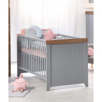 roba Kinderbett Ella, 70 x 140 cm, grau - B-Ware sehr gut