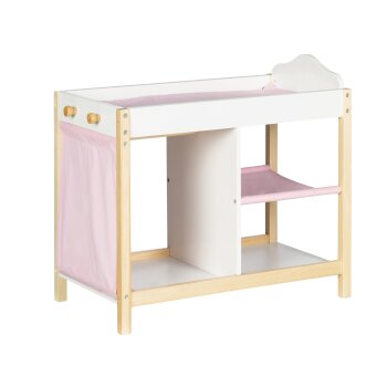roba Puppenkommode und Puppenbett, weiß - B-Ware...