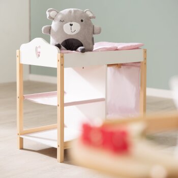 roba Puppenkommode und Puppenbett, weiß - B-Ware sehr gut