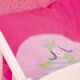 roba Happy Fee Puppenbett, inkl. Zubehör, natur/pink - B-Ware neuwertig