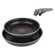 Tefal Pfannenset »Ingenio Essential«, 3-teilig, abnehmbarer Griff - B-Ware Transportschaden Kosmetisch