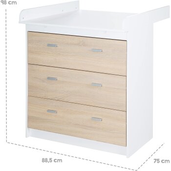 roba Wickelkommode mit abnehmbarem Wickelansatz „Gabriella“ - B-Ware sehr gut