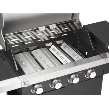 GRILLMEISTER Gasgrill, 4plus1 Brenner, 19,7 kW, mit 4 Garzonen - B-Ware sehr gut