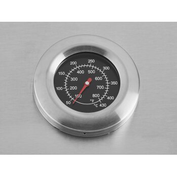 GRILLMEISTER Gasgrill, 4plus1 Brenner, 19,7 kW, mit 4 Garzonen - B-Ware sehr gut