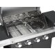 GRILLMEISTER Gasgrill, 4plus1 Brenner, 19,7 kW, mit 4 Garzonen - B-Ware sehr gut