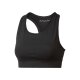CRIVIT Damen Sport-Bustier, Medium Level, mit Ringerrücken (schwarz, S(36/38)) - B-Ware sehr gut