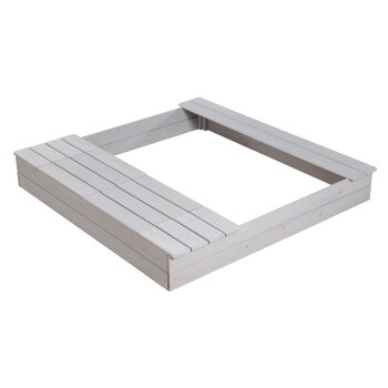 roba Outdoor + Sandkasten, mit 2 Spielwannen, grau...
