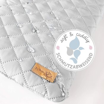 roba Wandwickeltisch + Wickelauflage, grau - B-Ware sehr gut