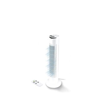 SILVERCREST® Säulenventilator mit LED-Anzeige und Fernbedienung STVL 50 B1 - B-Ware Transportschaden Kosmetisch