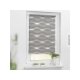 Lichtblick Duo Rollo Welle Doppelrollo Klemmfix 70 x 150 cm grau - B-Ware neuwertig