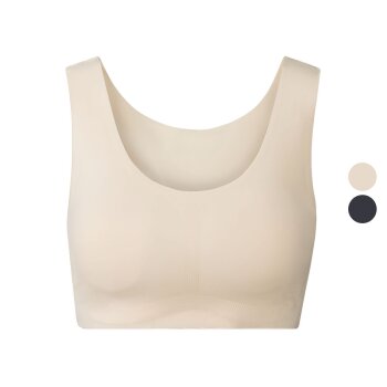 esmara® Damen Lasercut-Bustier, mit innovativer...