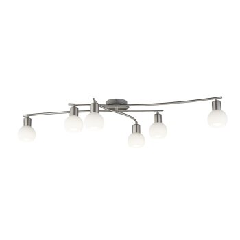 LIVARNO home LED-Deckenleuchte, 6 flammig, in Mattnickel-Optik - B-Ware