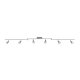 LIVARNO home LED-Deckenleuchte, 6 flammig, in Mattnickel-Optik - B-Ware