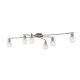 LIVARNO home LED-Deckenleuchte, 6 flammig, in Mattnickel-Optik - B-Ware