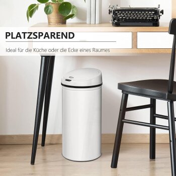 Ribelli Sensor Mülleimer, automatisch, 40 Liter - B-Ware Transportschaden Kosmetisch