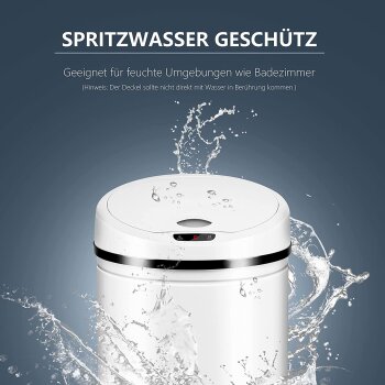 Ribelli Sensor Mülleimer, automatisch, 40 Liter - B-Ware Transportschaden Kosmetisch