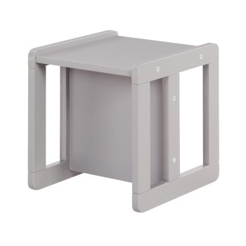 roba Kindersitzgruppe 3in1- Wendehocker & Tisch, zu Kinderbank umwandelbar, Taupe - B-Ware sehr gut