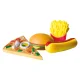 roba Squishies 4er-Set Fast Food Antistress Spielzeug oder als Kaufladen- & Küchenzubehör - B-Ware neuwertig