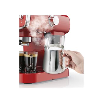 SILVERCREST® KITCHEN TOOLS Espressomaschine »SEML 1050 A1«, 2-in-1, 1050 W - B-Ware sehr gut