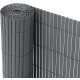 Ribelli Sichtschutzmatte, aus PVC, 160 x 300 cm, anthrazit - B-Ware gut