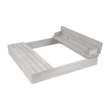 roba Sandkasten Outdoor + grau lasiert, inkl....