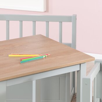 roba 3-teilige Kindersitzgruppe Woody, taupe lackiert - B-Ware neuwertig
