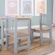 roba 3-teilige Kindersitzgruppe Woody, taupe lackiert - B-Ware neuwertig