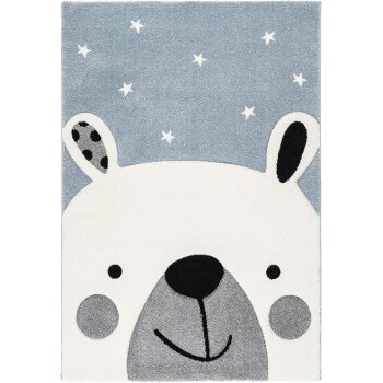 Kayoom Kinderteppich Australia 120x170 cm, Leonora Blau -...