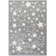 KAYOOM »Australia« Teppich, Sterne, 120 x 170 cm, silber - B-Ware sehr gut
