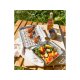 GRILLMEISTER Grillplatten, aus rostfreiem Edelstahl (Grillplatte klein 2er) - B-Ware neuwertig