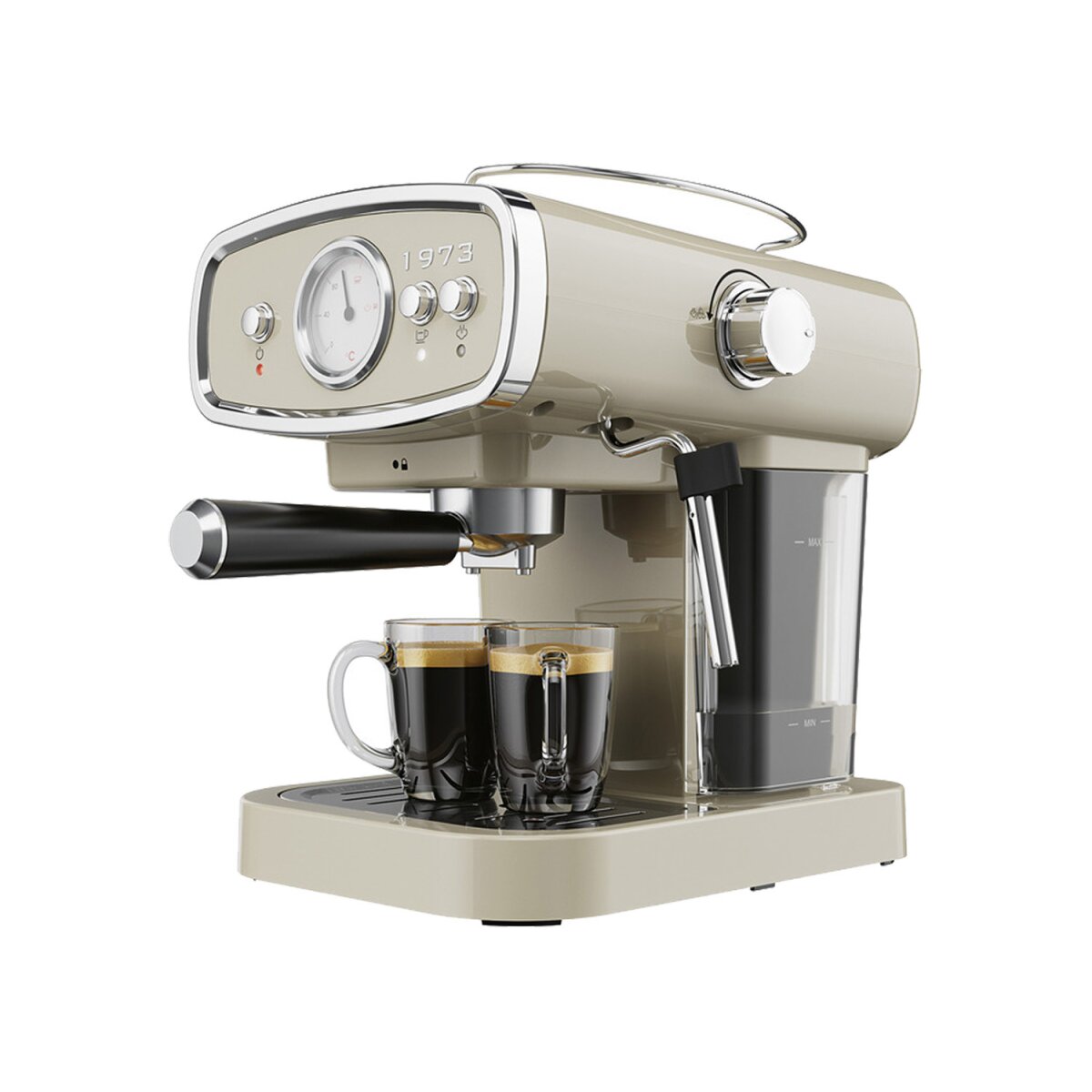 SILVERCREST® KITCHEN TOOLS Espressomaschine »SEML 1050 A1«, 2-in-1, 1050 W  - B-Ware gut, 68,99 €