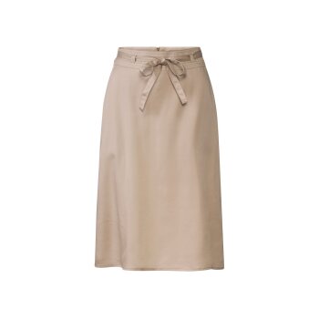 esmara® Damen Rock mit abgerundetem Saum (beige, 36) - B-Ware sehr gut