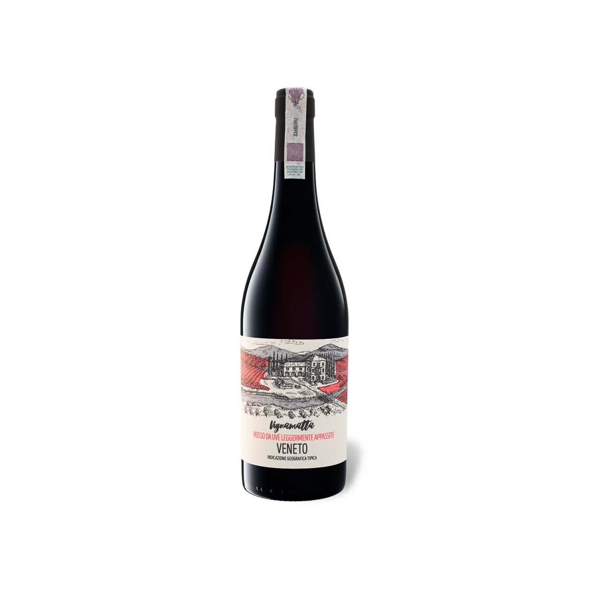Rotwein 2020, 4,99 € Vignamatta halbtrocken, IGT Veneto