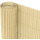 Sichtschutz Sichtschutzmatte Zaunsichtschutz PVC ca. 0,8 x 3m bambus - B-Ware neuwertig
