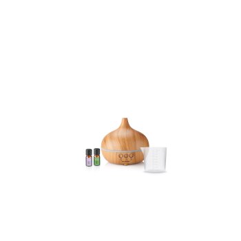 SILVERCREST® Ultraschall Aroma Diffuser, aus Holz - B-Ware