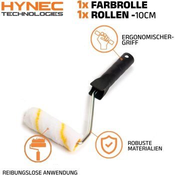 Hynec Professional Malerset, Farbroller Set, Malerpinsel Set - B-Ware neuwertig