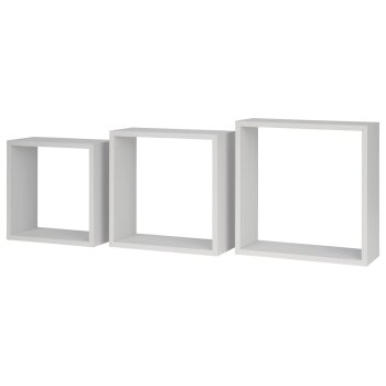 Regalwürfel-Set, 3 Stück, zum Aufhängen - B-Ware