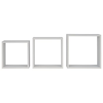 Regalwürfel-Set, 3 Stück, zum Aufhängen - B-Ware