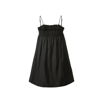 esmara® Damen Kleid, weit geschnitten, mit Viskose (schwarz, S (36/38)) - B-Ware sehr gut