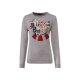 esmara® Damen Weihnachts-Pullover (grau, XS (32/34)) - B-Ware sonstiges
